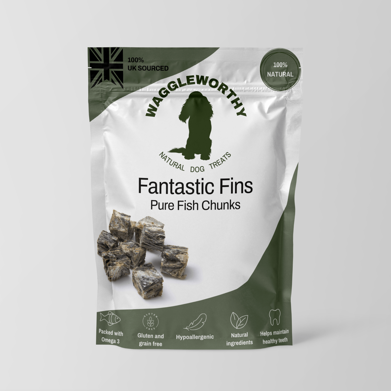 Pure Fish Chunks - Waggleworthy